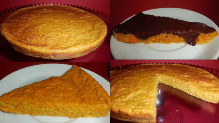 Tarte H Mida De Cenoura E Coco Paleo Sem Gl Ten Sem A Car Refinado